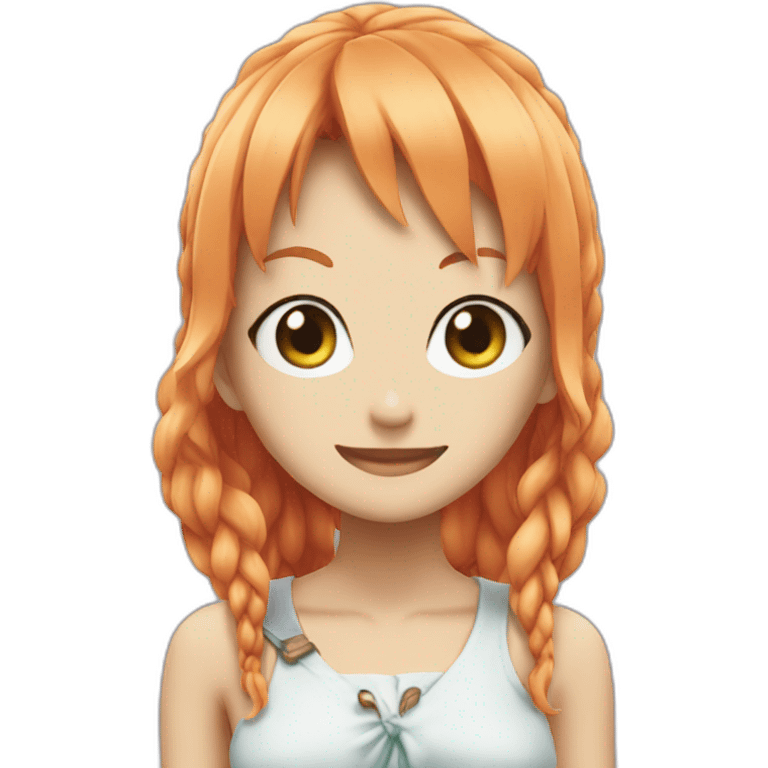 Nami from one piece emoji