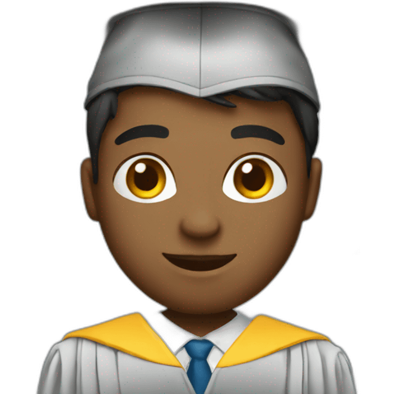 graduating student emoji