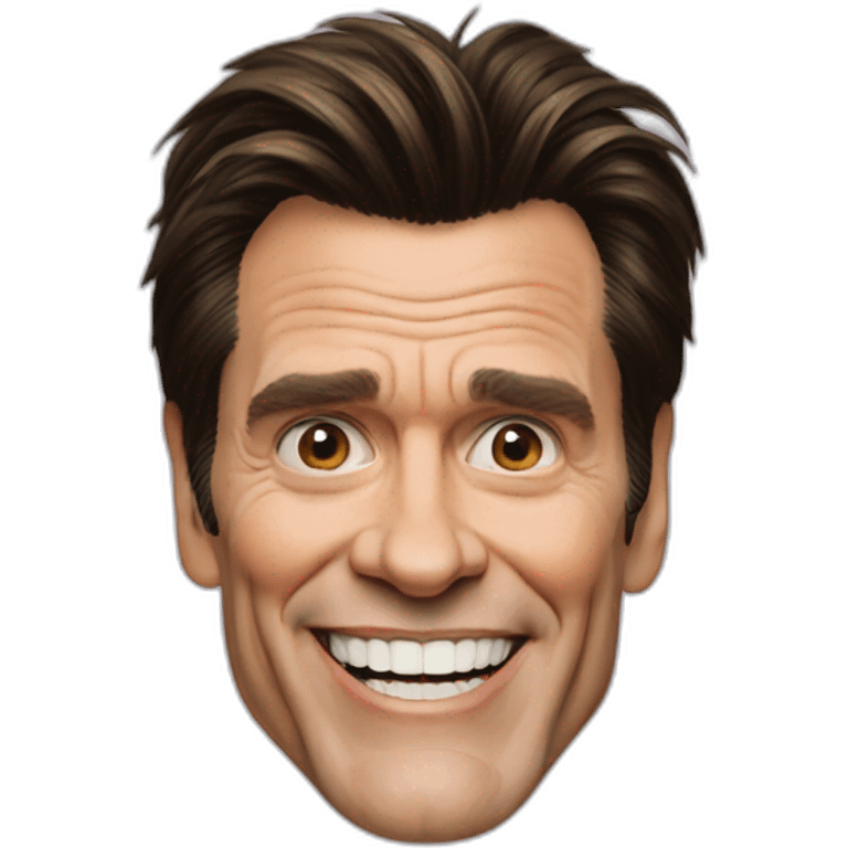 Mask Jim Carrey emoji