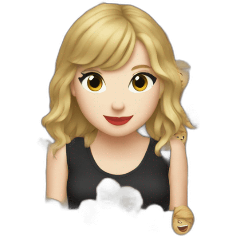 Taylor swift in concert emoji