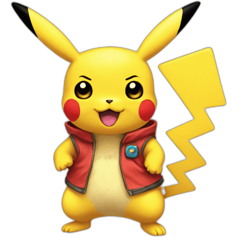 gaming-all-body-rainbow-pikachu emoji