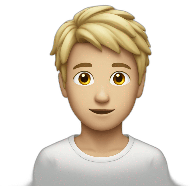 boy white  emoji