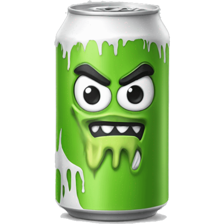 White monster energy drink emoji