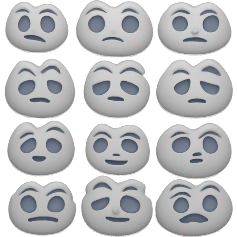 Ceramic emoji