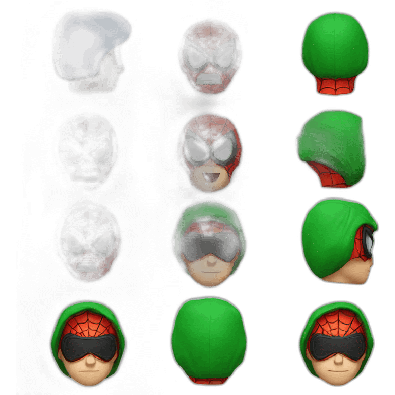 Spider-Man Luigi emoji