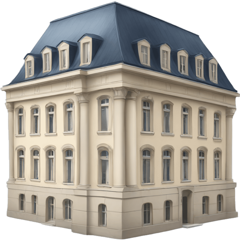 French Administration building  emoji