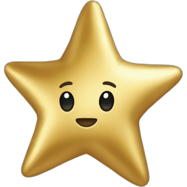 Gold star emoji