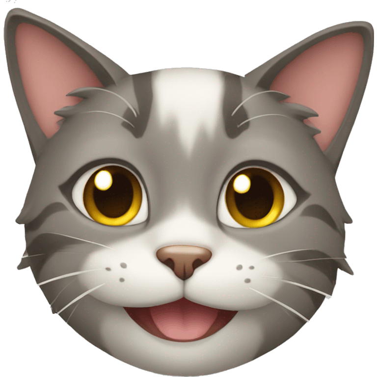 a smiling cat emoji