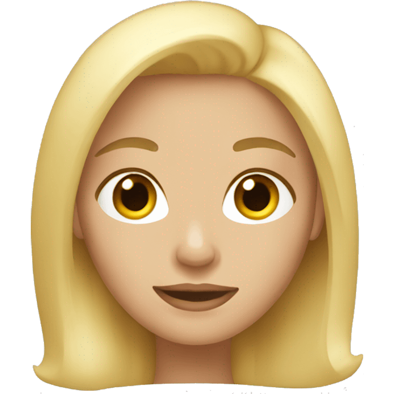 Blonde emoji