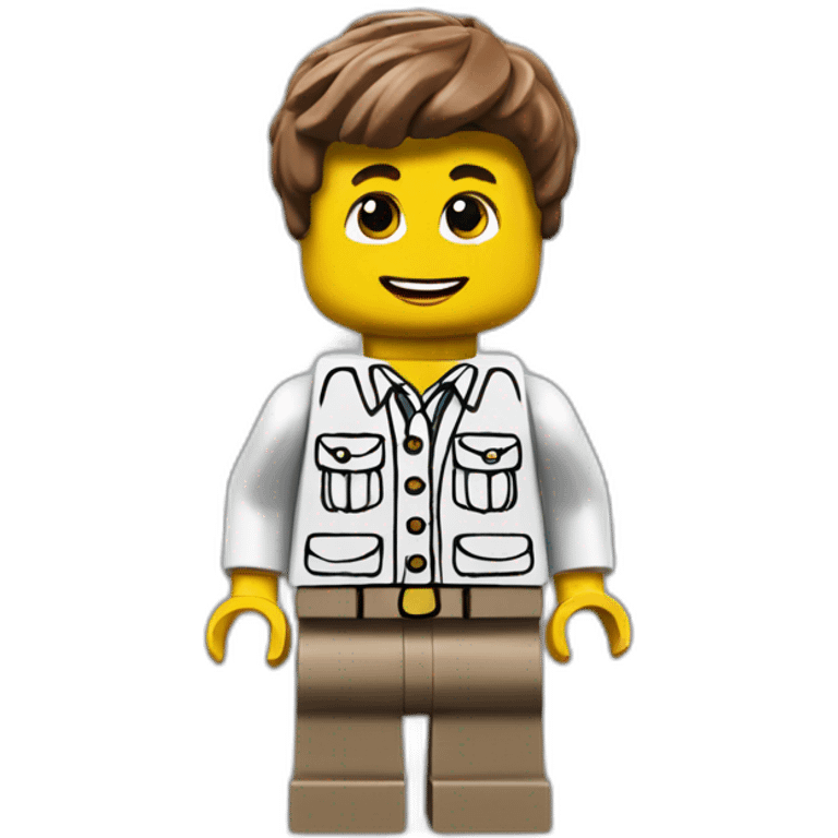 Personnage lego emoji