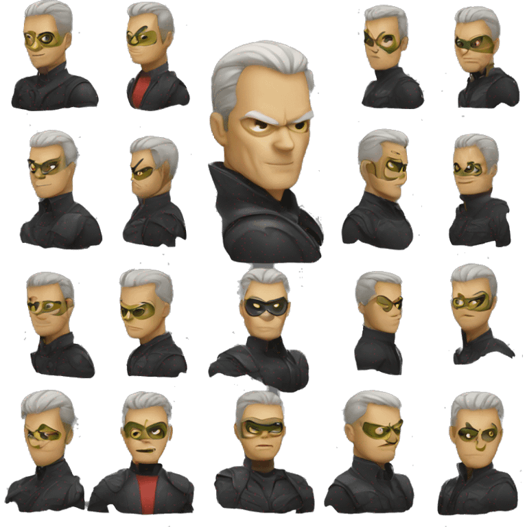 A supervillain emoji