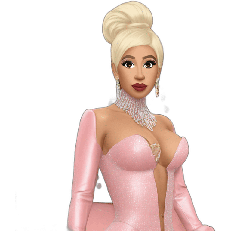 Cardi B met gala 2023 emoji