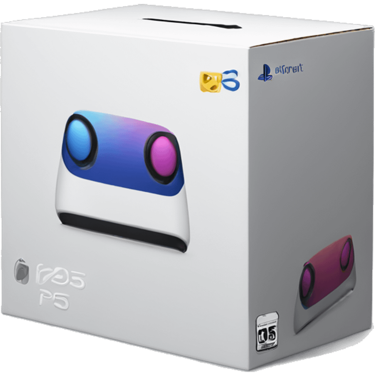 PS5 box emoji