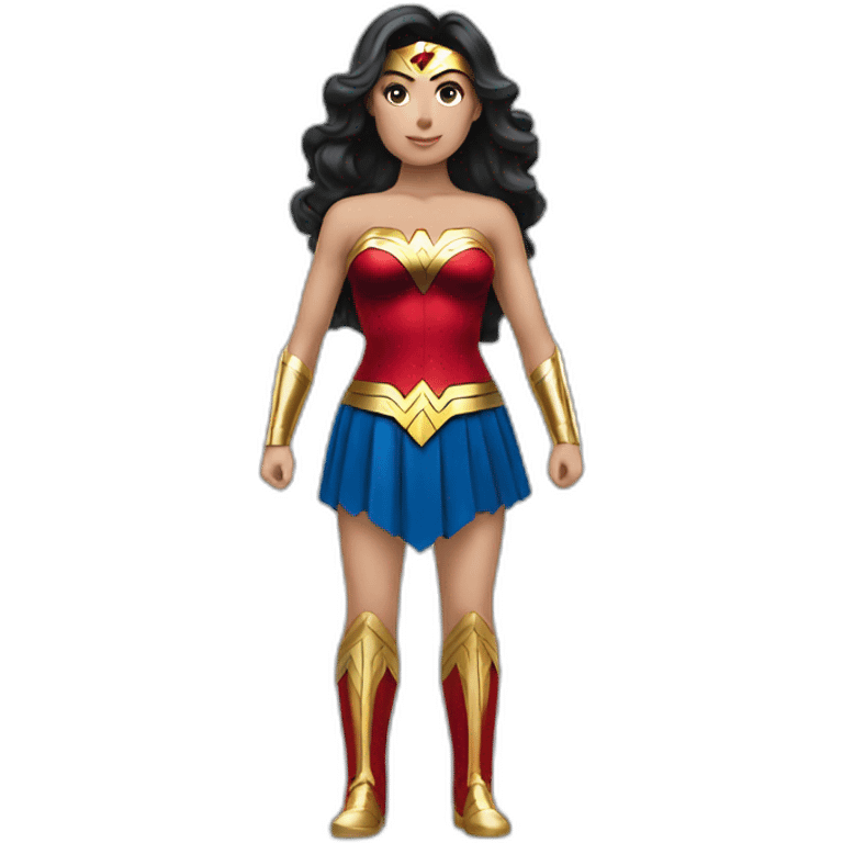 wonderwoman costume emoji