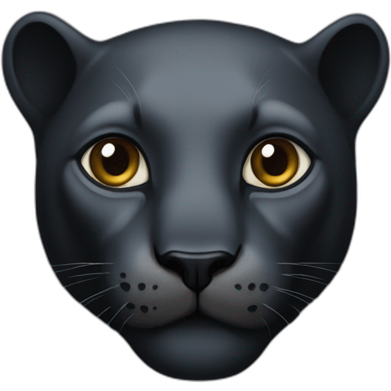 Panthère noire emoji