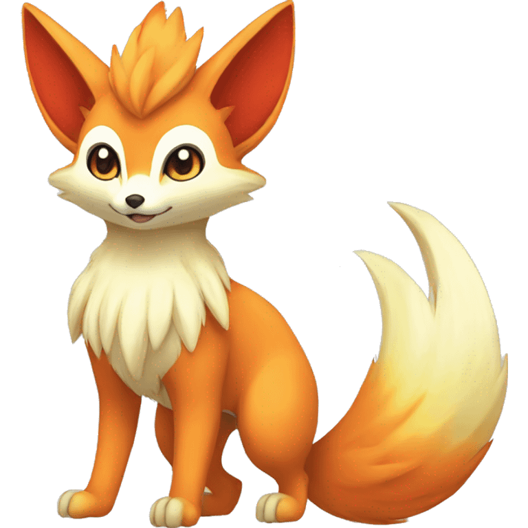  Fennekin-Quilava—Vulpix-Fakemon Full body emoji