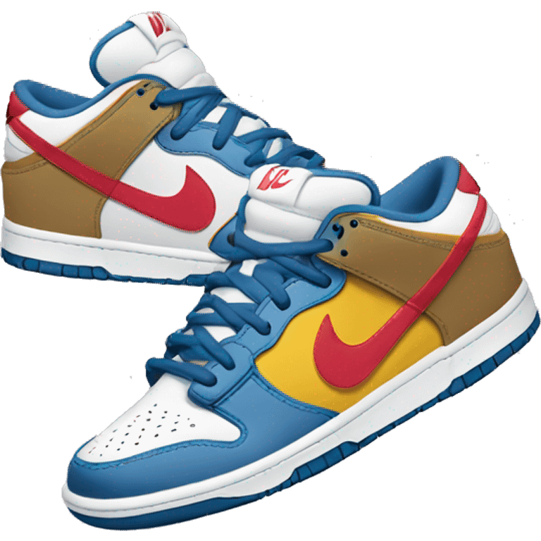 Nike low Dunks  emoji