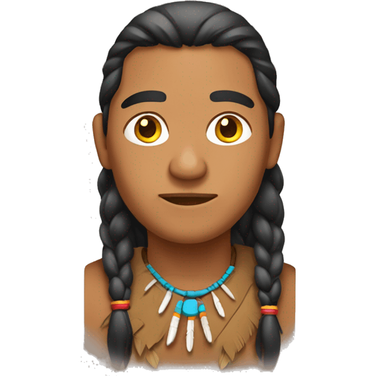 Native American man emoji