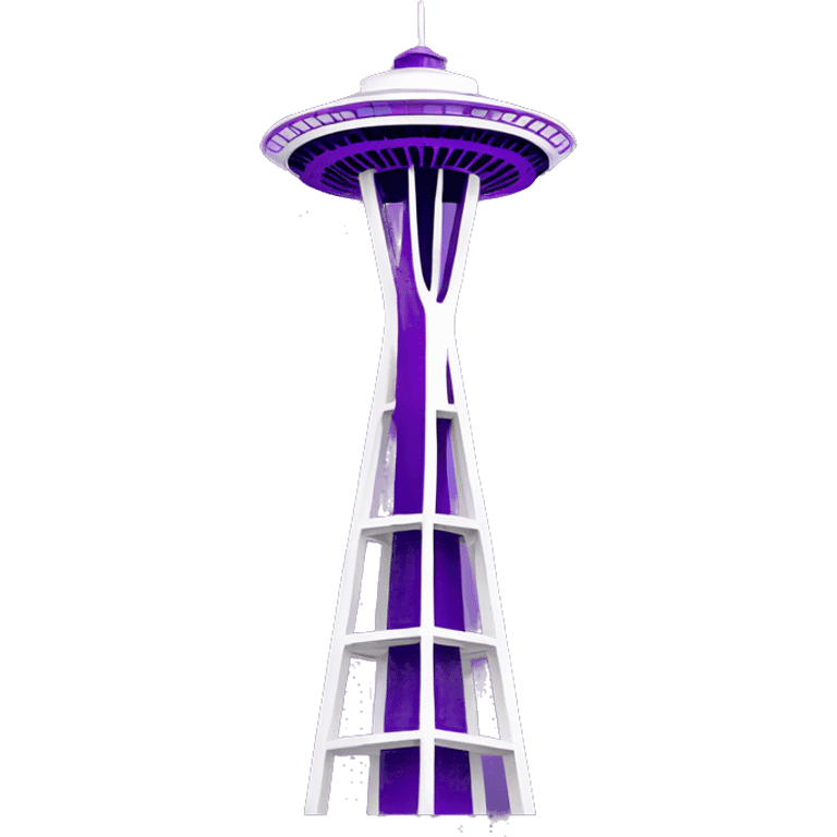 purple space needle emoji