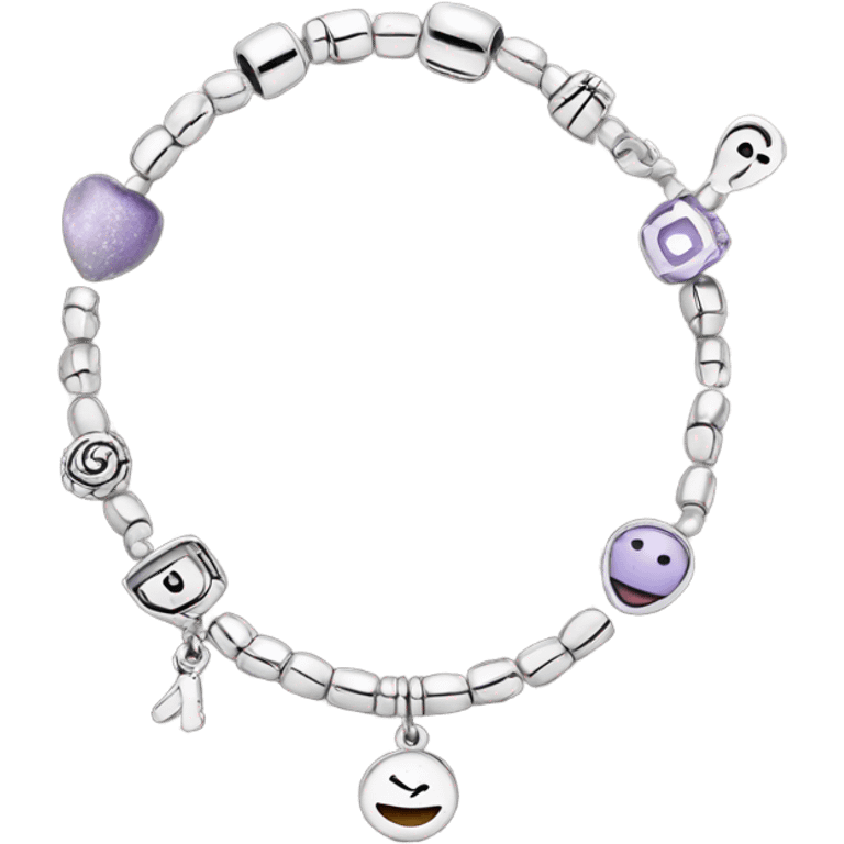 Pandora bracelet emoji