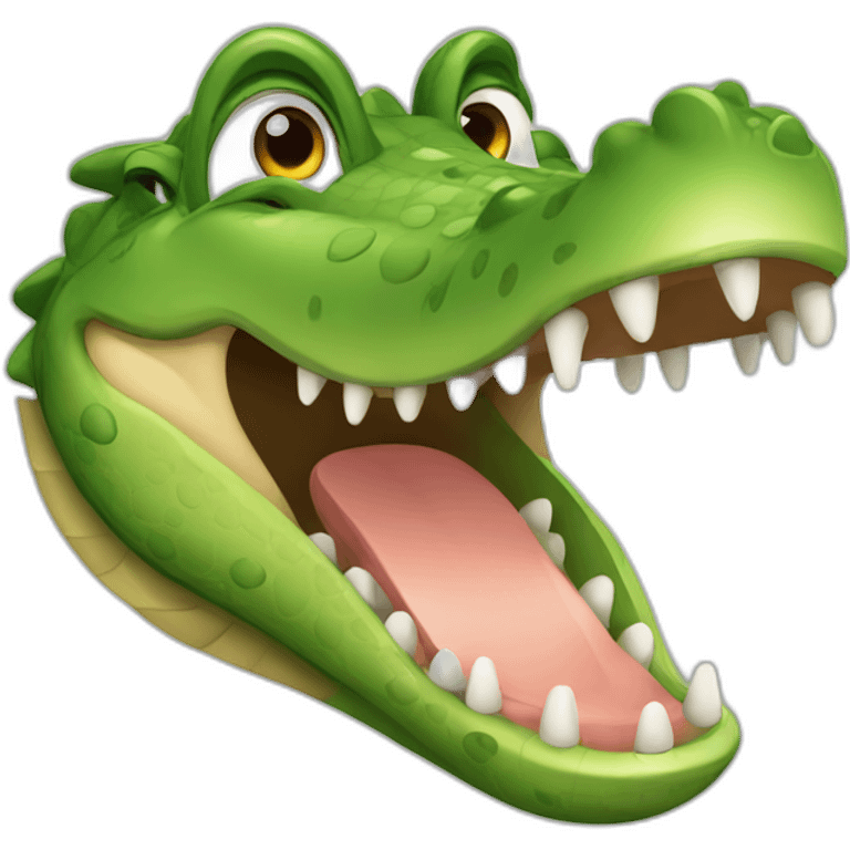 Vector the Crocodile emoji