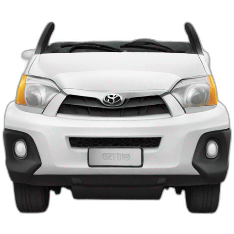 Toyota terios blanco emoji