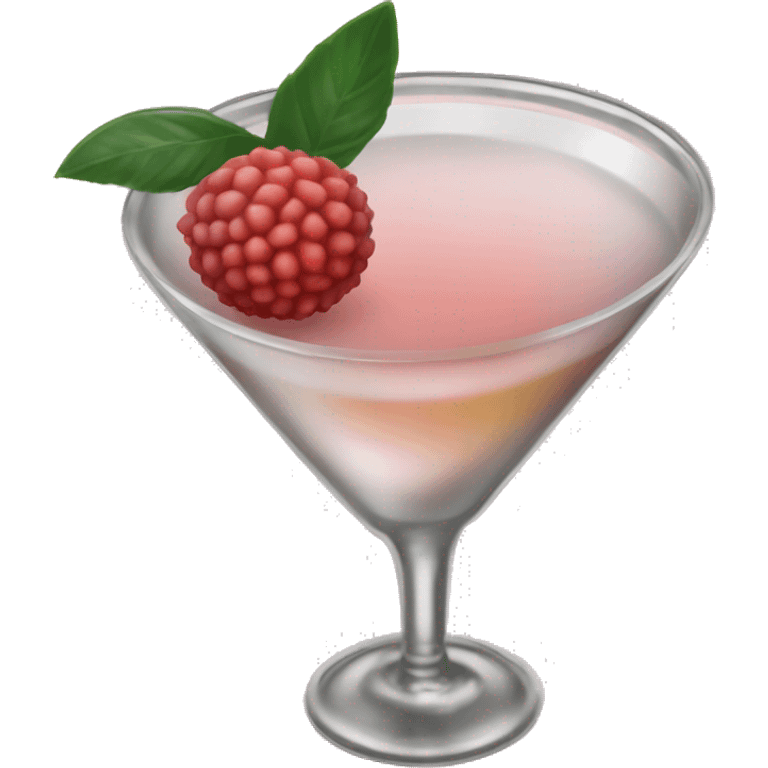 Lychee martini emoji