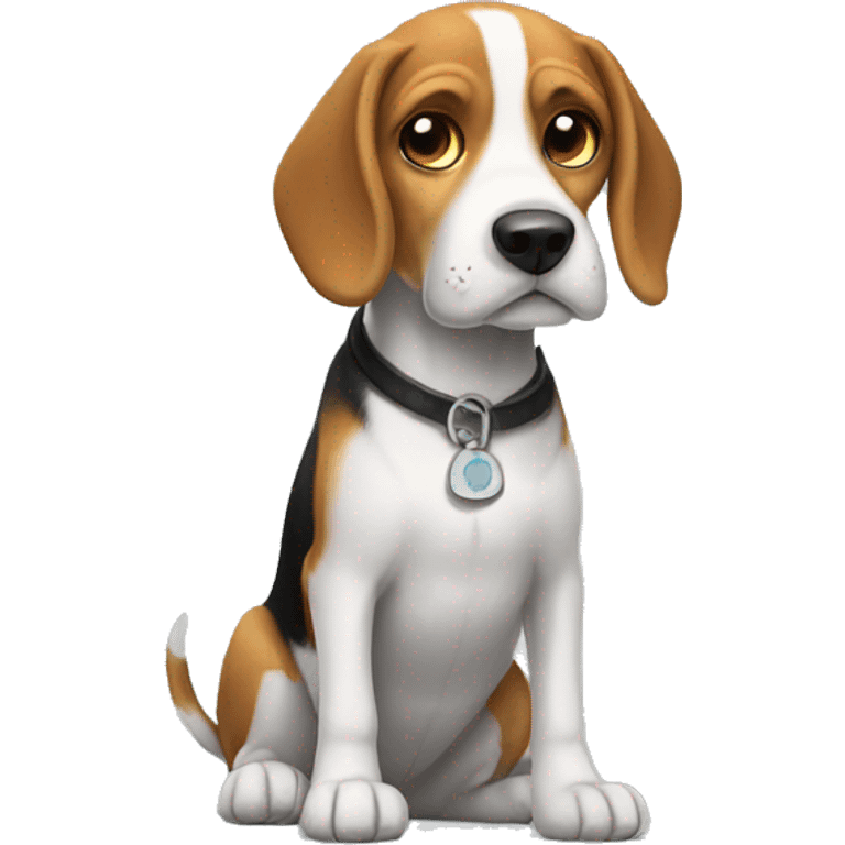 Un beagle emoji