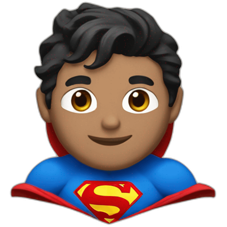 Yo de Superman emoji