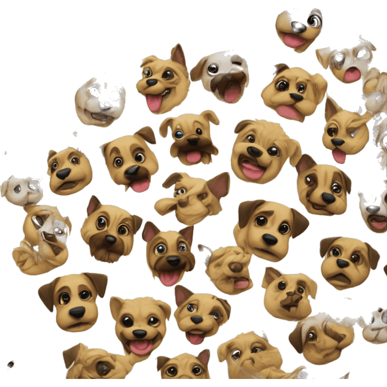 Yemek yapan köpek emoji