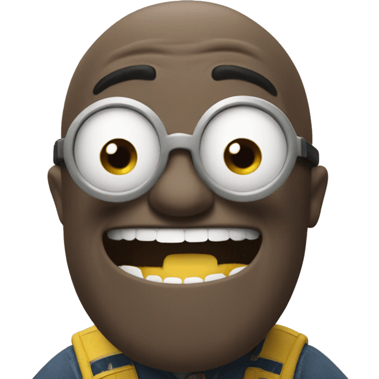 laughing minion emoji