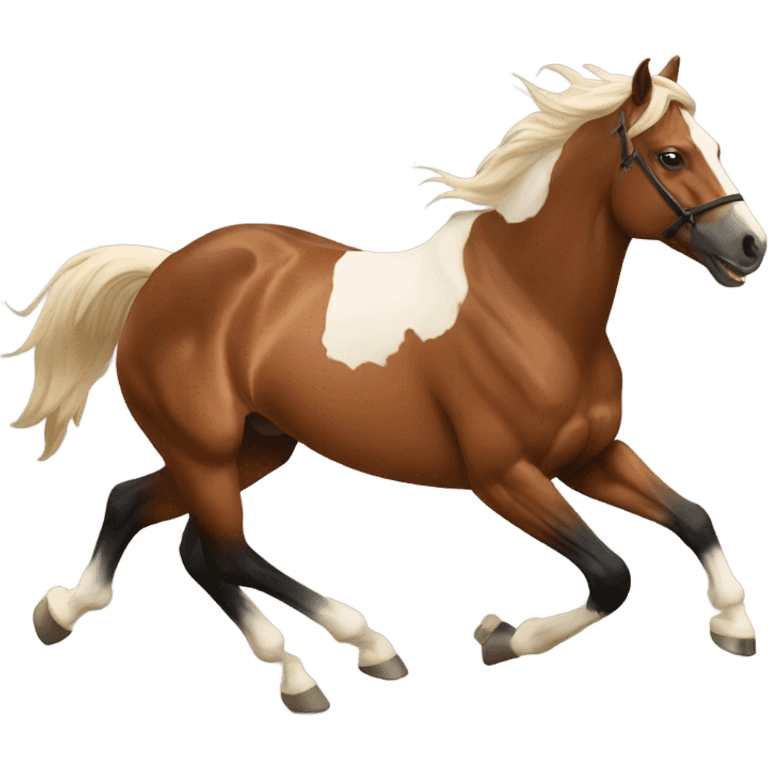 Horse galloping  emoji