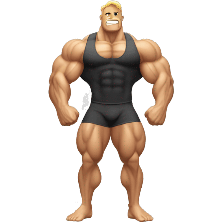 bodybuilder REST emoji