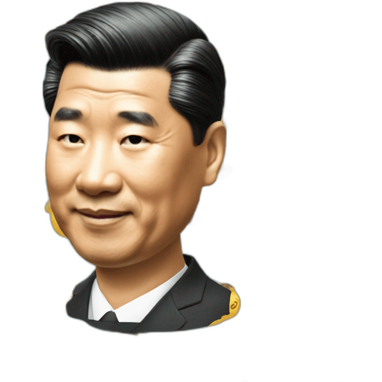 President Xi beach party emoji