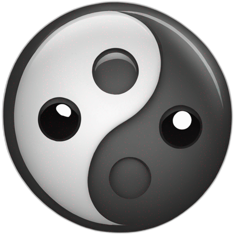 yin yang emoji