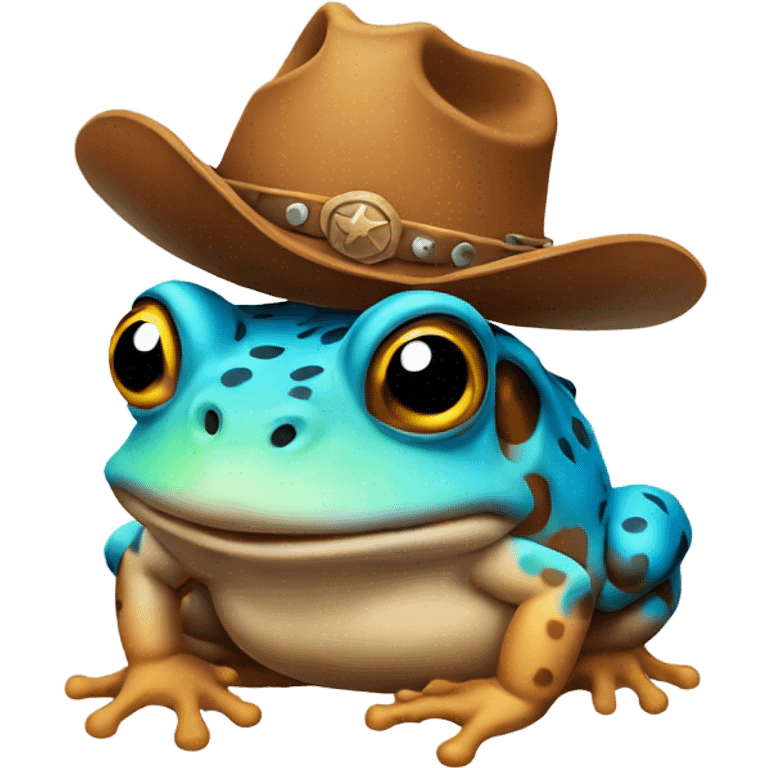 toad with a cowboy hat emoji