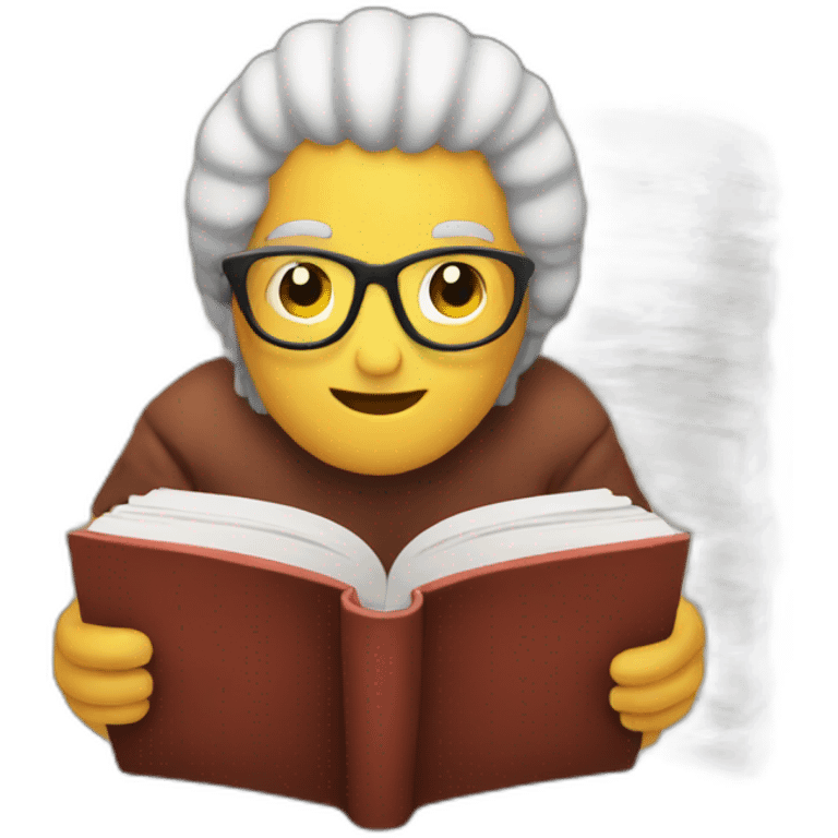 Read a book emoji