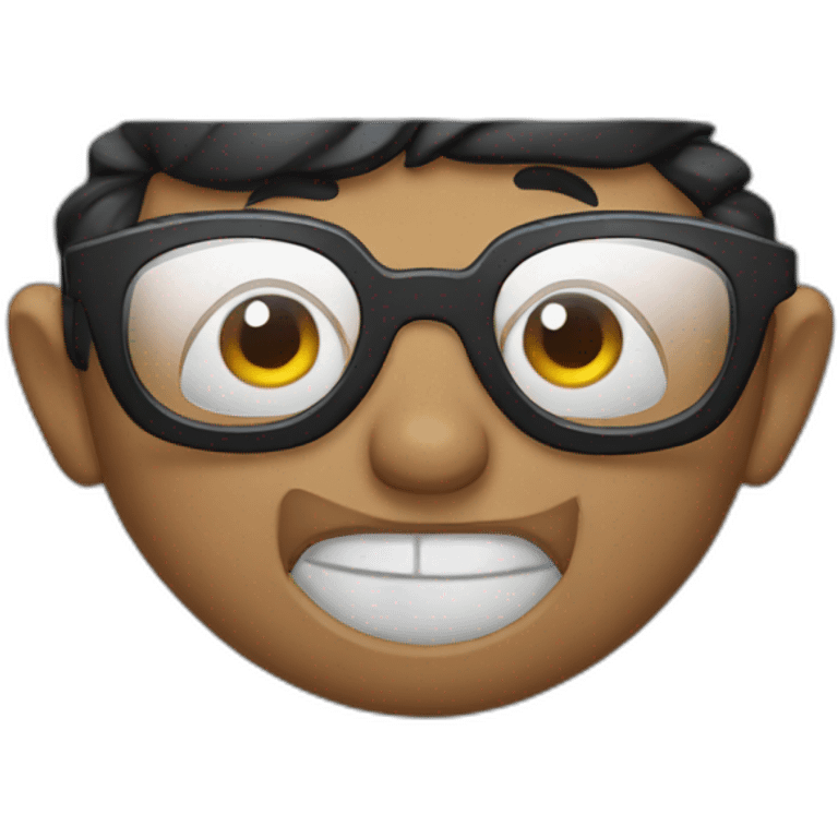 superman with glasses emoji