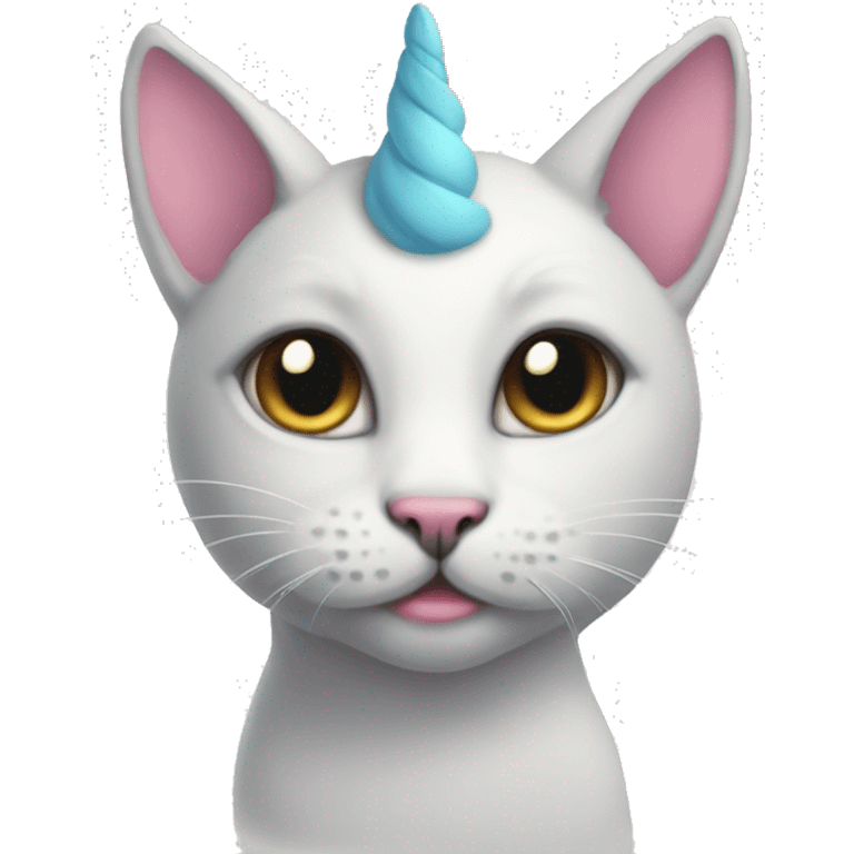 Unicorn cat emoji