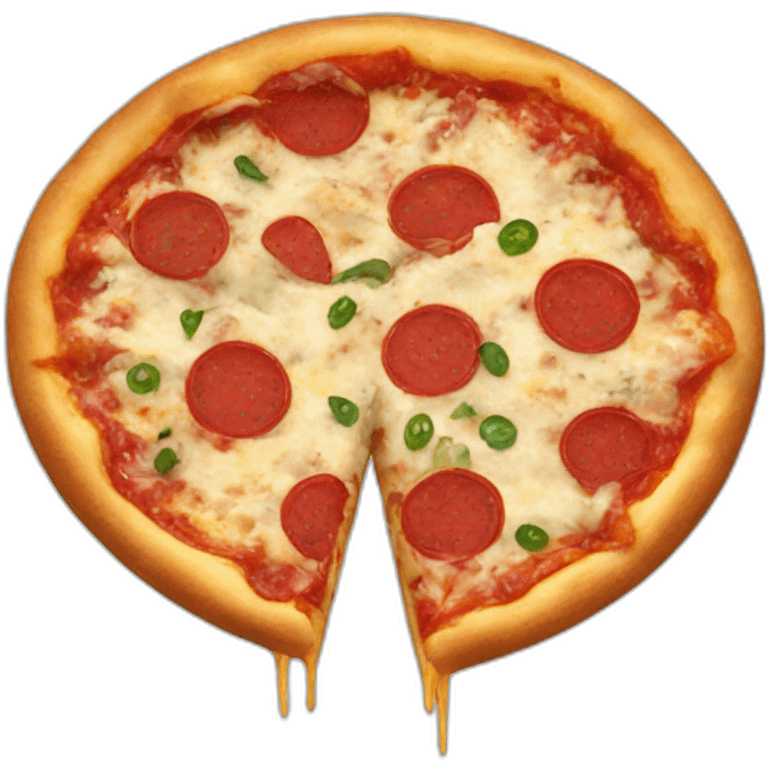 Spiderman earring pizza emoji