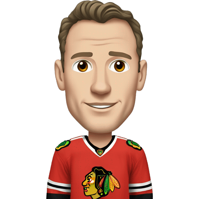 Jonathan Toews all dressed to the nines emoji