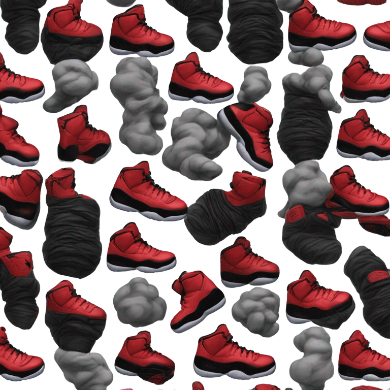 Air Jordan 11 bred  emoji