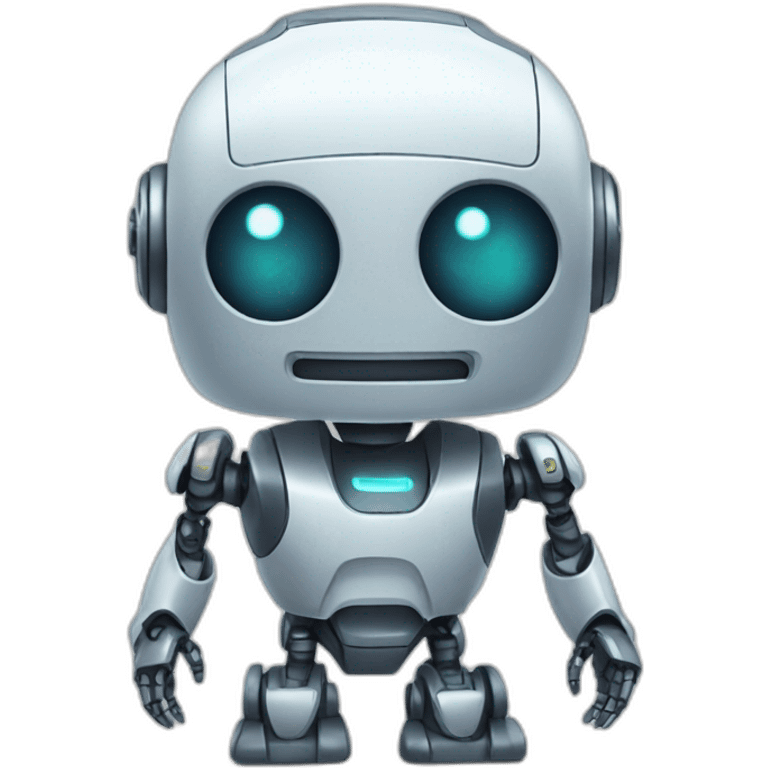 Cute robot emoji