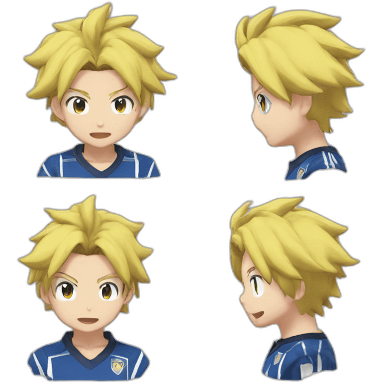 Mark Evans from Inazuma Eleven emoji