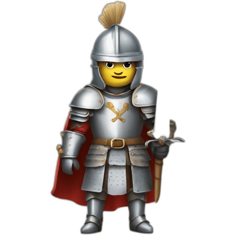 Un bélier en armure de chevalier emoji