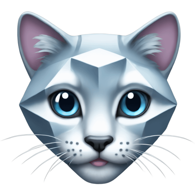 Diamond Cat emoji