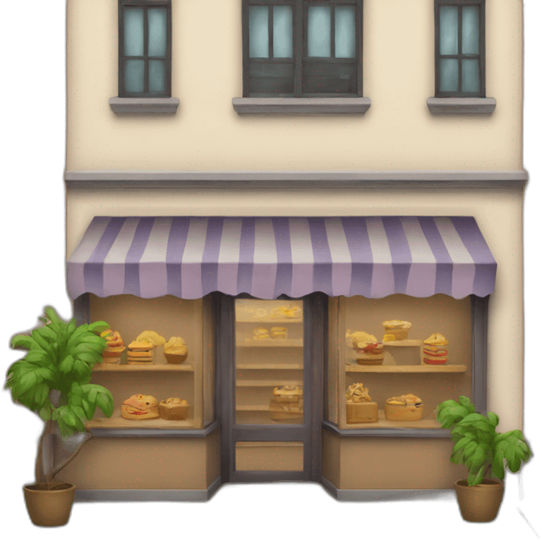 Storefront emoji