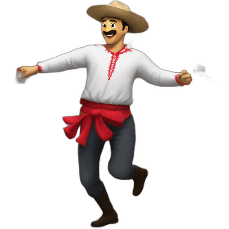 pamplona´s man dancing emoji