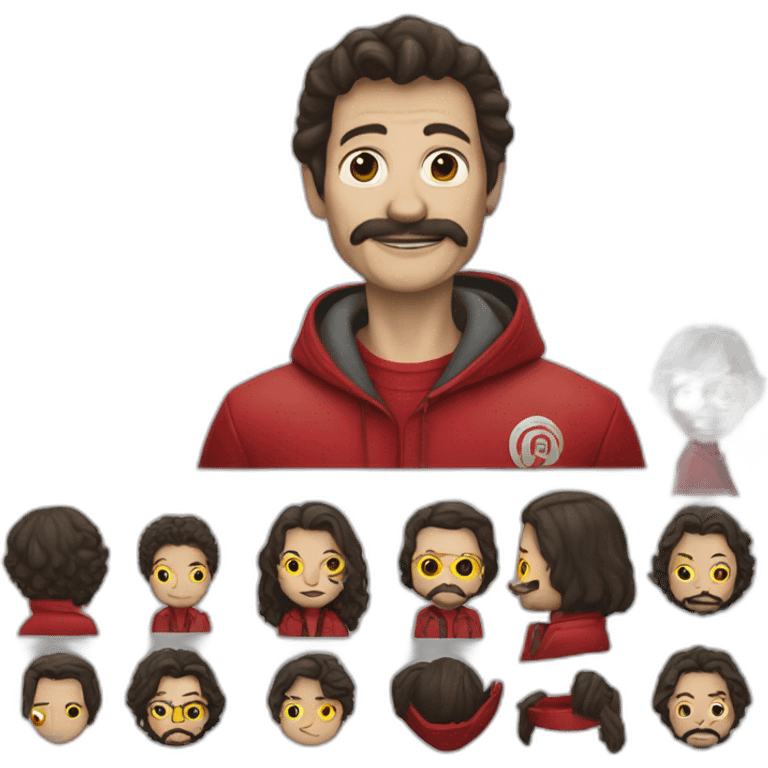 La casa de papel emoji