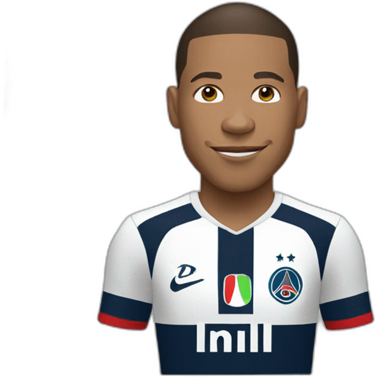 Kilian Mbappé emoji